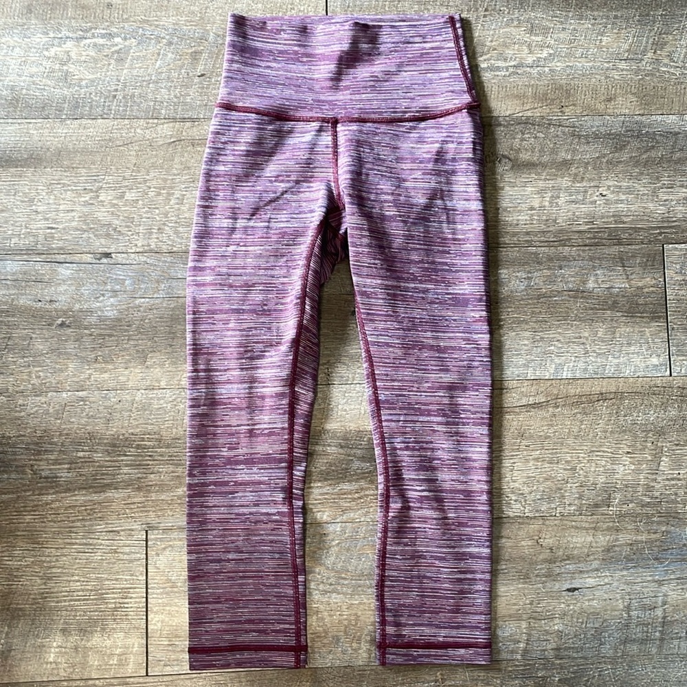 Lululemon Wunder Under Crop leggings (High-Rise)